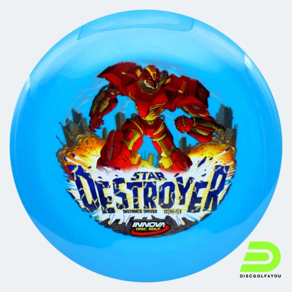 Innova Destroyer in blue, innvision star plastic