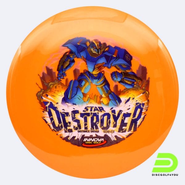 Innova Destroyer in classic-orange, innvision star plastic