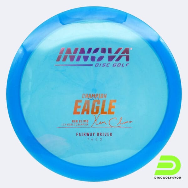 Innova Eagle in blau, im Champion Kunststoff und design upgrade Spezialeffekt