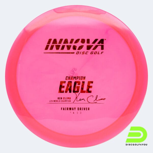 Innova Eagle in rosa, im Champion Kunststoff und design upgrade Spezialeffekt