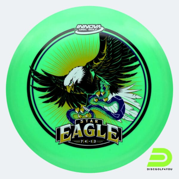 Innova Eagle in green, star innfuse plastic