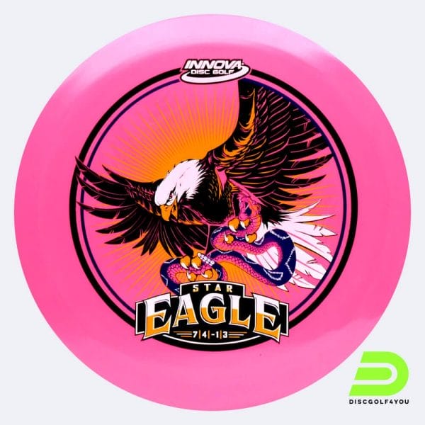 Innova Eagle in rosa, im Star INNfuse Kunststoff und ohne Spezialeffekt