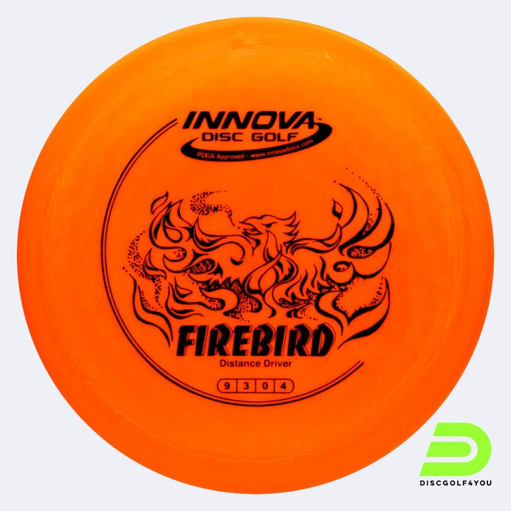 Innova Firebird in orange, im DX Kunststoff und ohne Spezialeffekt