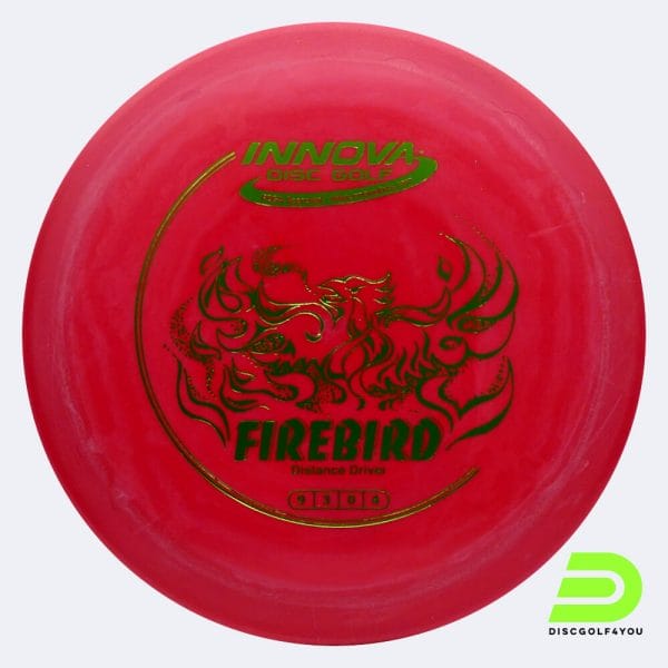 Innova Firebird in red, dx plastic