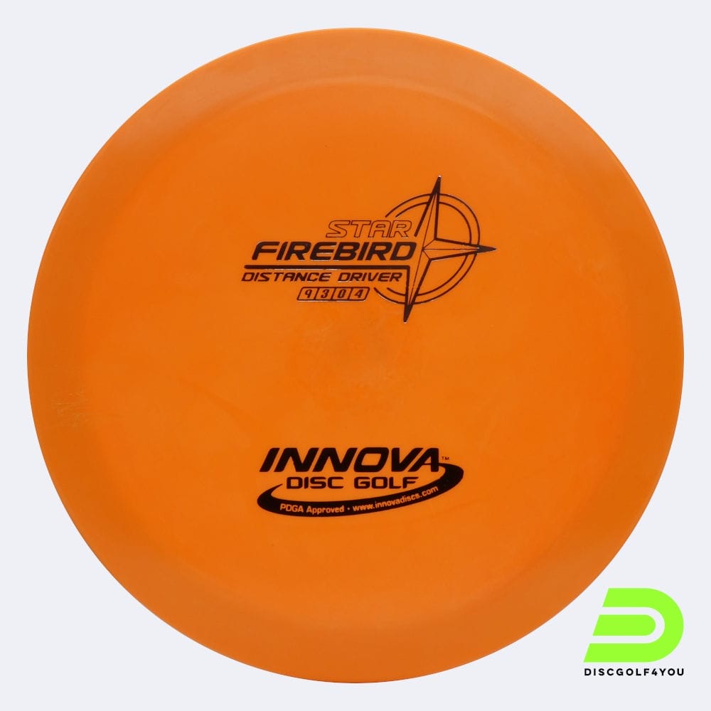 Innova Firebird in orange, im Star Kunststoff und ohne Spezialeffekt
