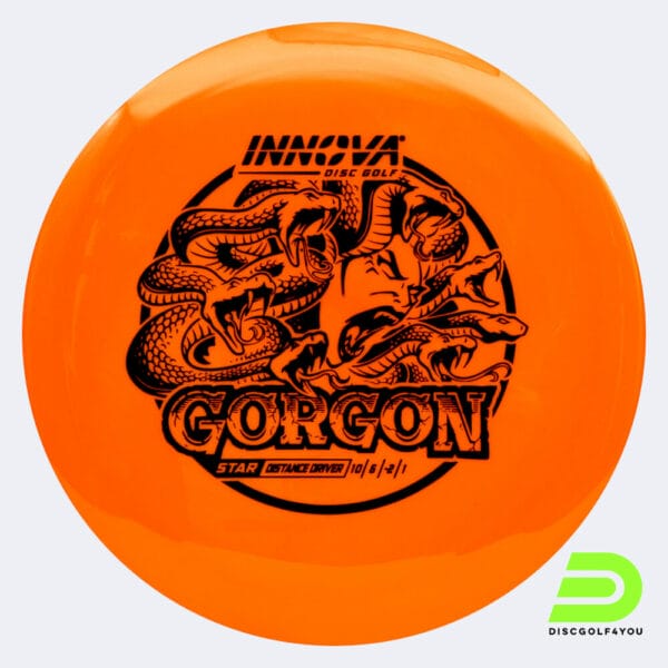 Innova Gorgon in orange, im Star Kunststoff und ohne Spezialeffekt