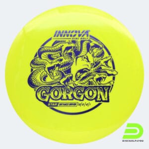 Innova Gorgon in yellow, star plastic