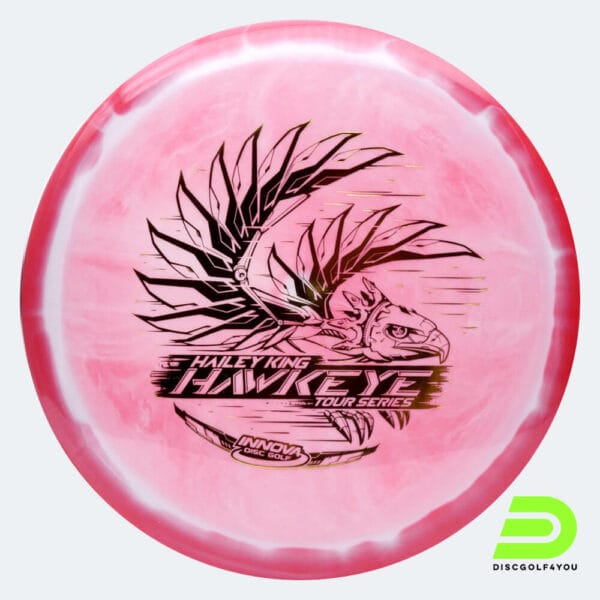 Innova Hawkeye - Hailey King Tour Series in pink, halo star plastic