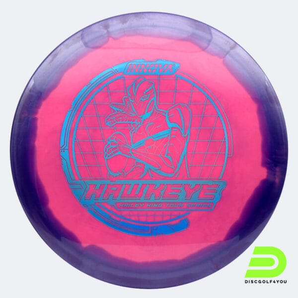 Innova Hawkeye - Hailey King Tour Series in pink-violett, halo star plastic