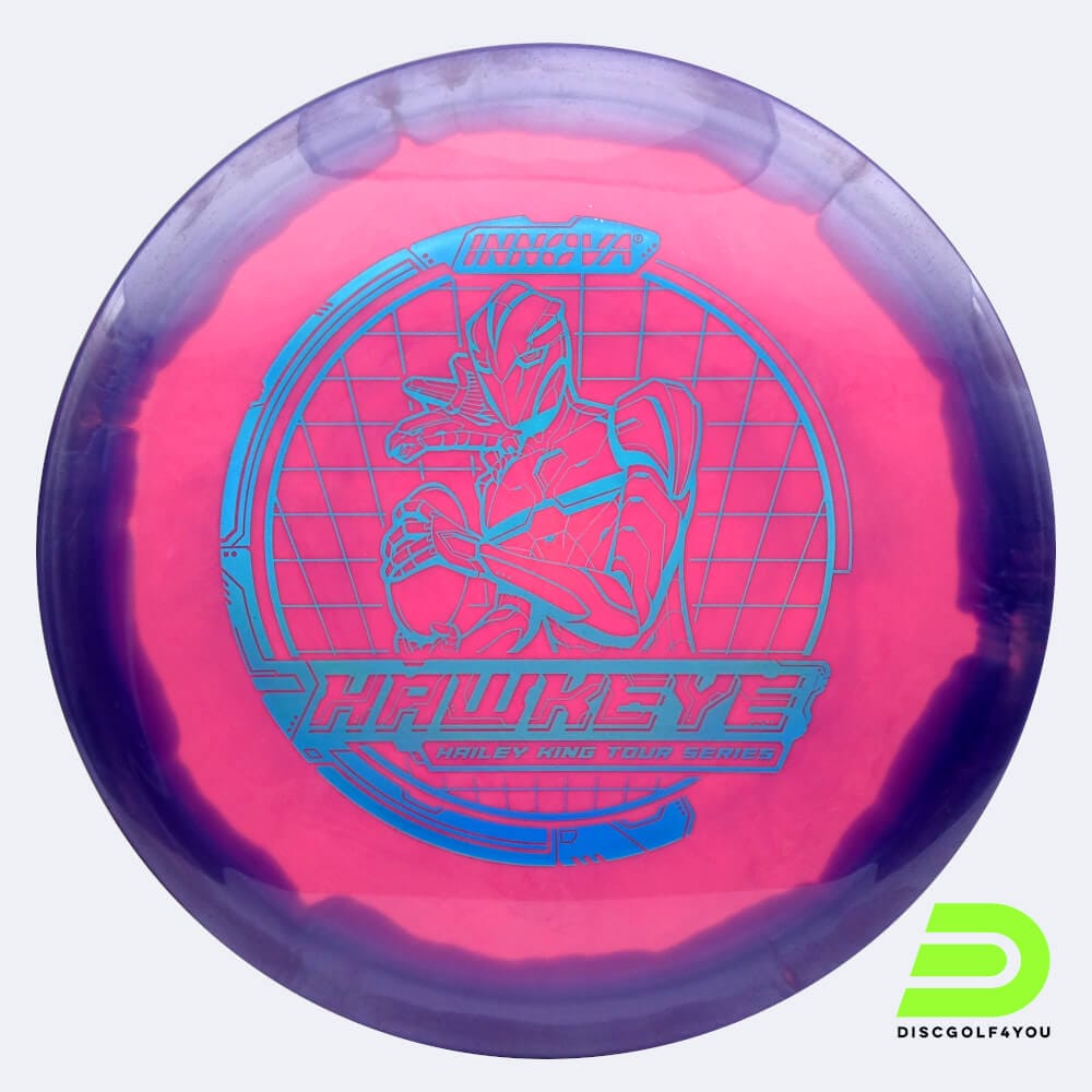 Innova Hawkeye - Hailey King Tour Series in pink-violett, halo star plastic