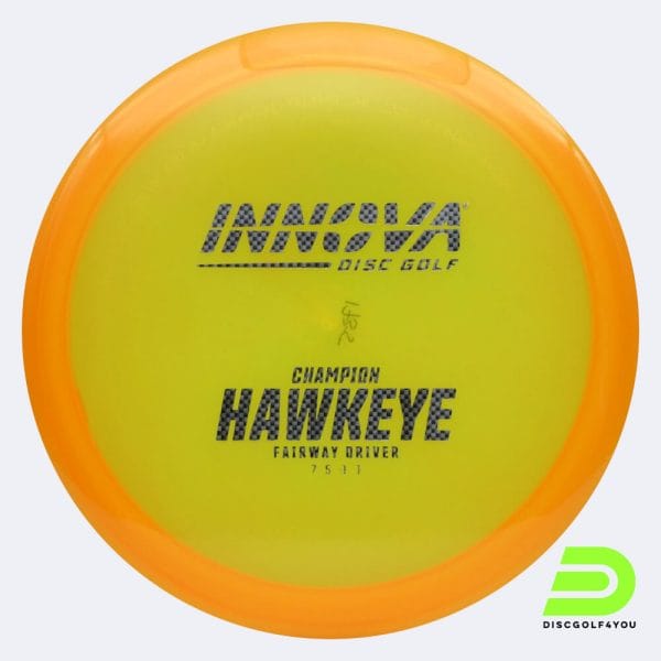 Innova Hawkeye in orange, im Champion Kunststoff und ohne Spezialeffekt