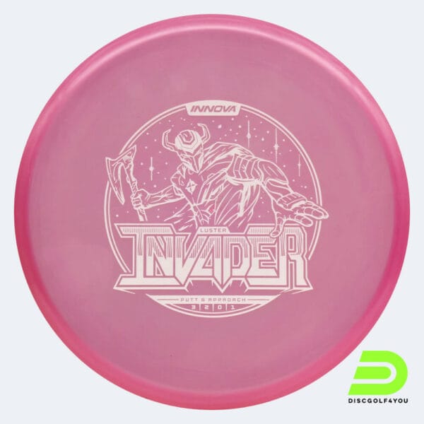Innova Invader in pink, luster plastic