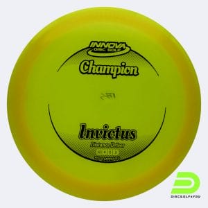 Innova Invictus in gelb, im Champion Kunststoff und ohne Spezialeffekt