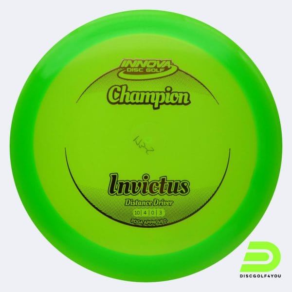 Innova Invictus in hellgrün, im Champion Kunststoff und ohne Spezialeffekt