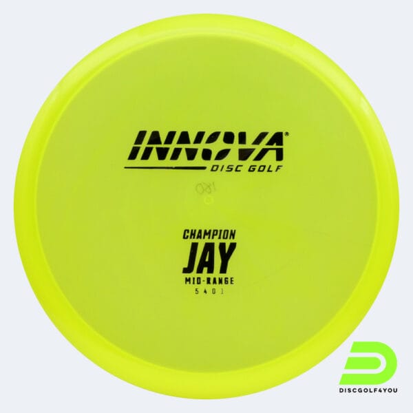 Innova Jay in yellow, champion plastic