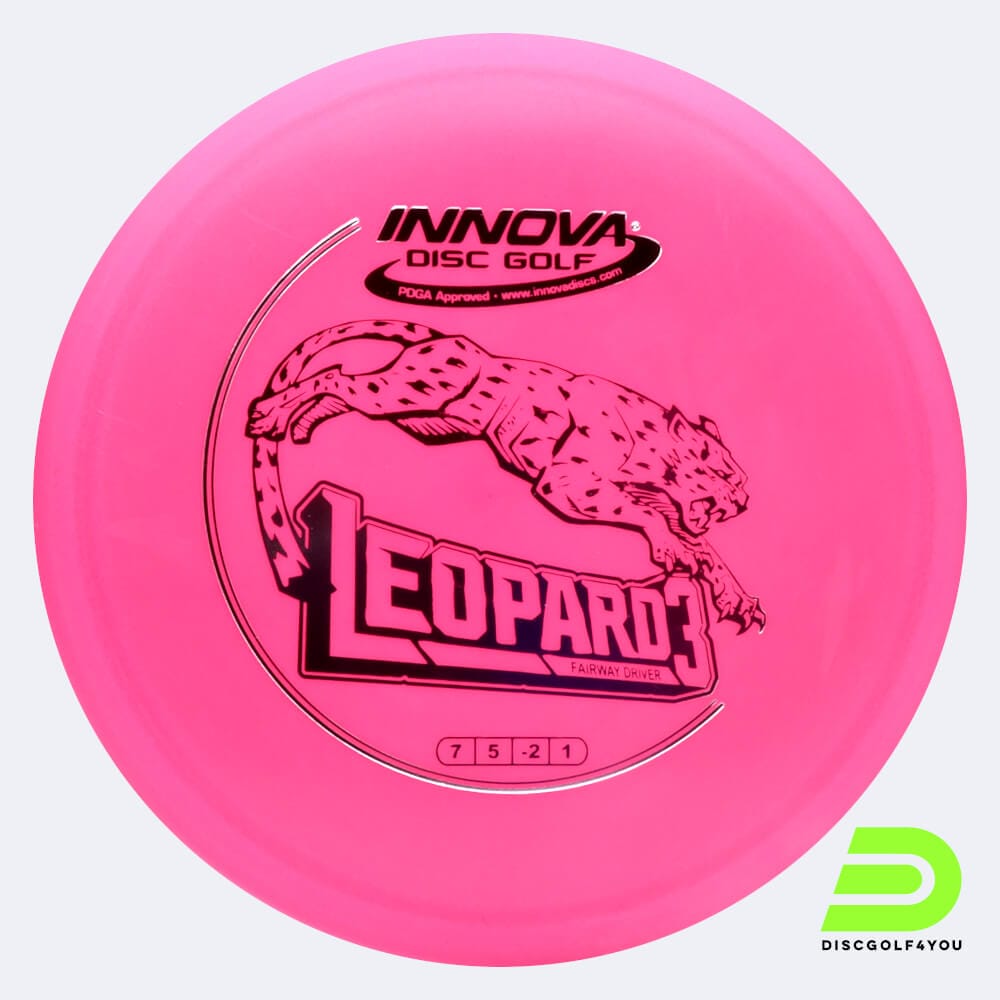 Innova Leopard 3 in pink, dx plastic