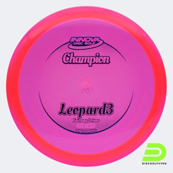 Innova Leopard 3 in pink, champion plastic
