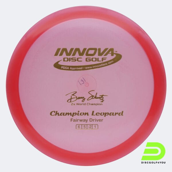 Innova Leopard in red, champion plastic