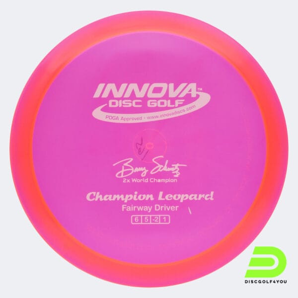 Innova Leopard in rosa, im Champion Kunststoff und ohne Spezialeffekt