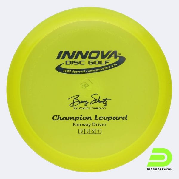 Innova Leopard in yellow, champion plastic
