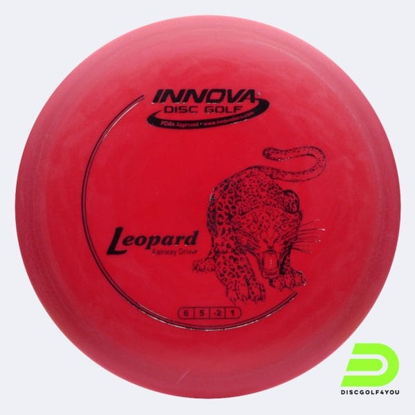 Innova Leopard in red, dx plastic
