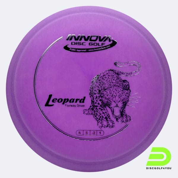 Innova Leopard in violett, im DX Kunststoff und ohne Spezialeffekt