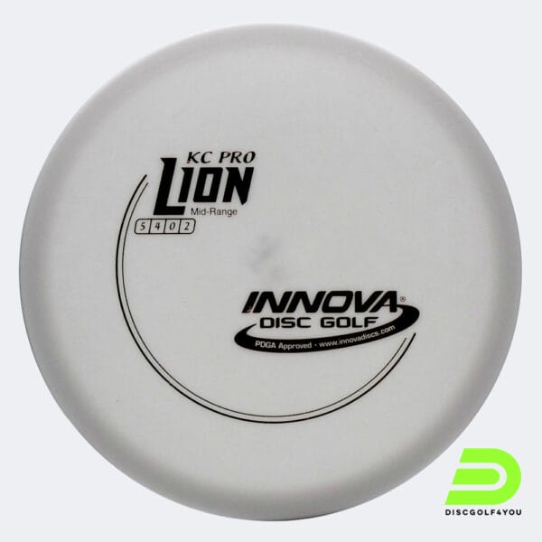 Innova Lion in weiss, im KC Pro Kunststoff und ohne Spezialeffekt