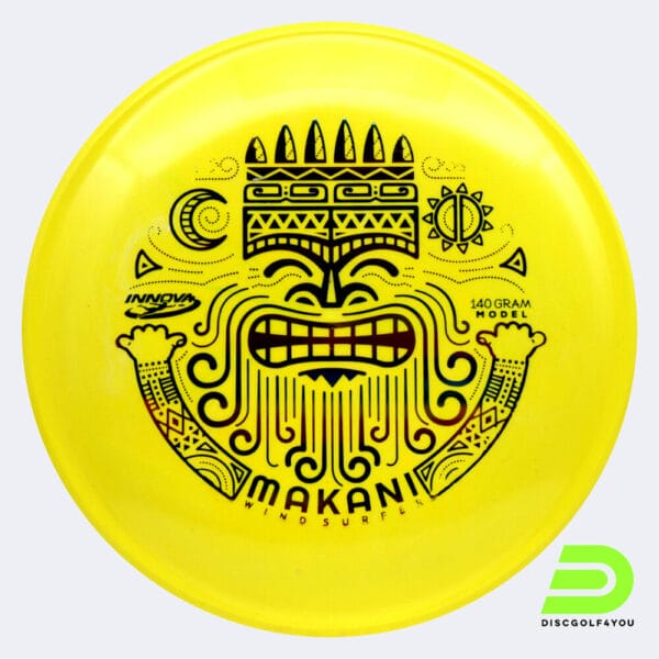 Innova Makani in yellow, dx plastic