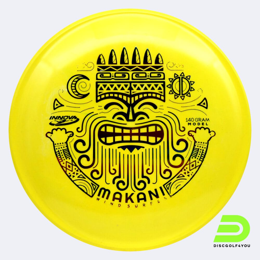 Innova Makani in yellow, dx plastic