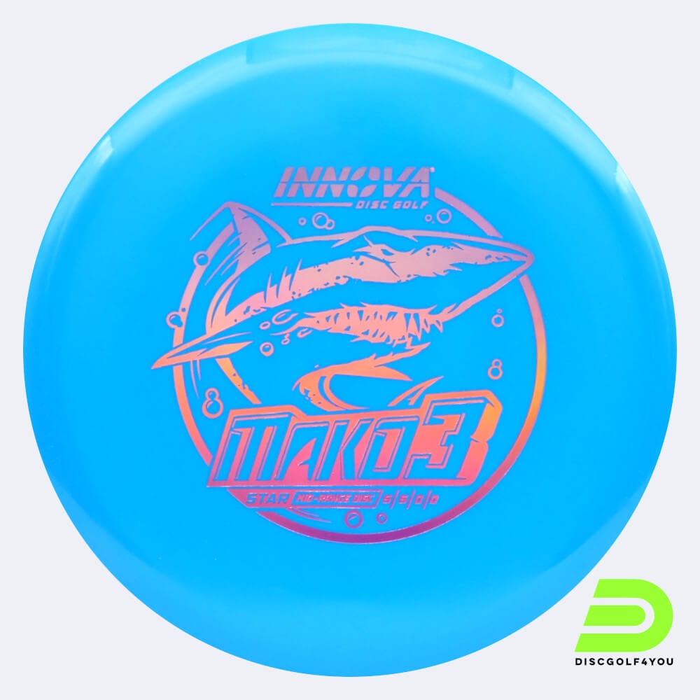 Innova Mako 3 in blau, im Star Kunststoff und deco Spezialeffekt