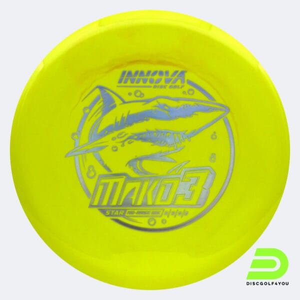 Innova Mako 3 in yellow, star plastic and deco effect