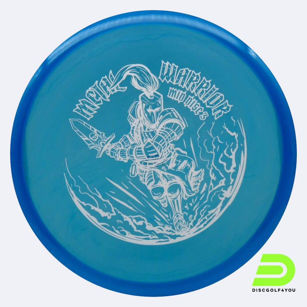 Innova Mid Disc 3 in blue, champion plastic
