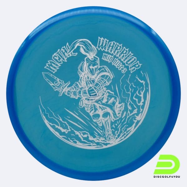 Innova Mid Disc 3 in blue, champion plastic