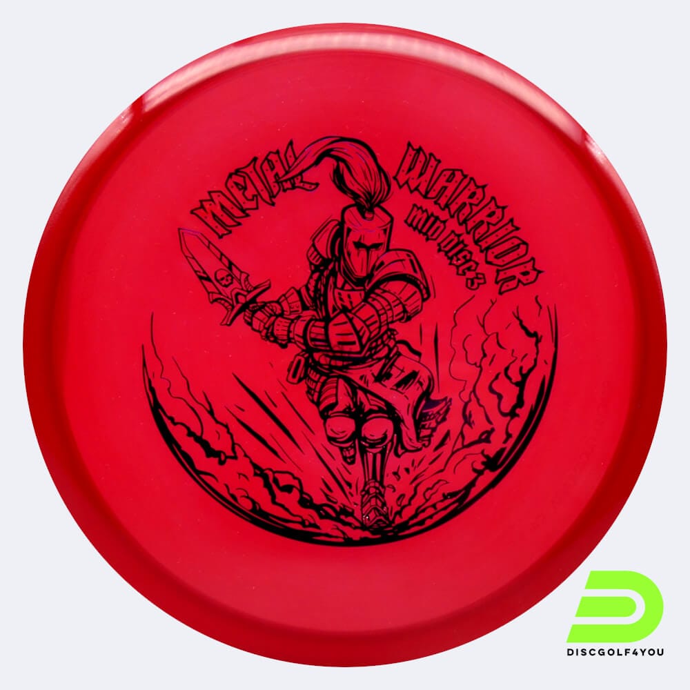 Innova Mid Disc 3 in red, champion plastic