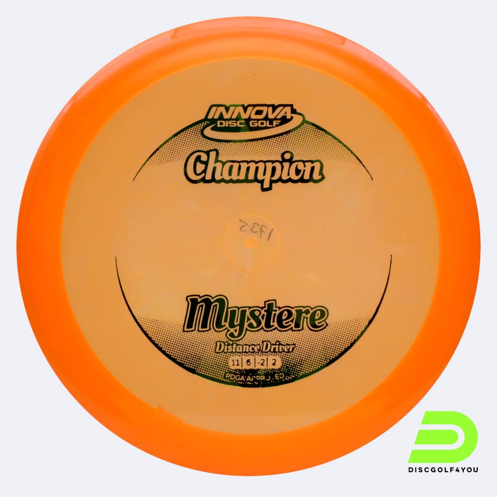 Innova Mystere in classic-orange, champion plastic