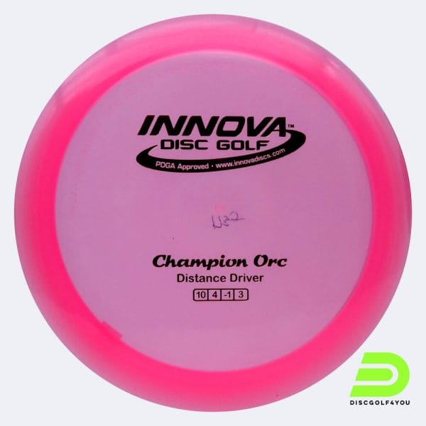 Innova Orc in pink, champion plastic