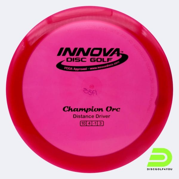Innova Orc in red, champion plastic