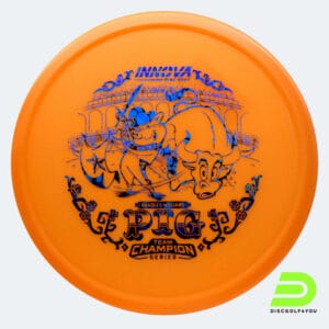 Innova Pig - Bradley Williams Tour Series in classic-orange, pro glow plastic