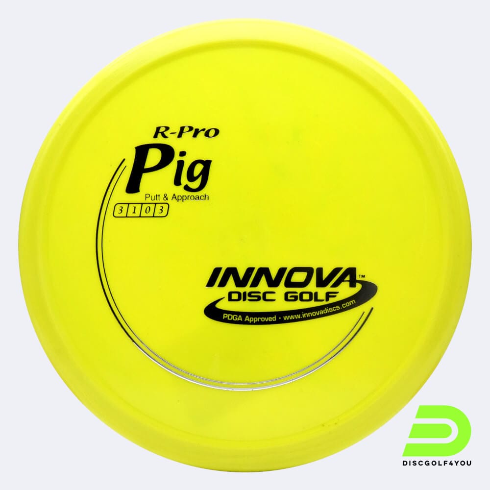 Innova Pig in gelb, im R-Pro Kunststoff und ohne Spezialeffekt