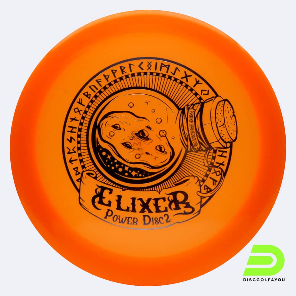 Innova Power Disc 2 Elixer in orange, im Champion Kunststoff und ohne Spezialeffekt
