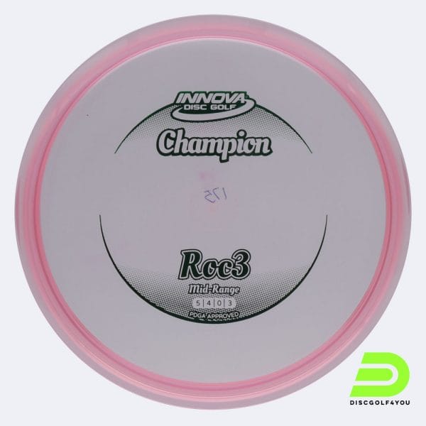 Innova Roc 3 in pink, champion plastic