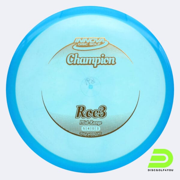 Innova Roc 3 in turquoise, champion plastic