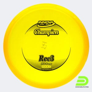 Innova Roc 3 in yellow, champion plastic