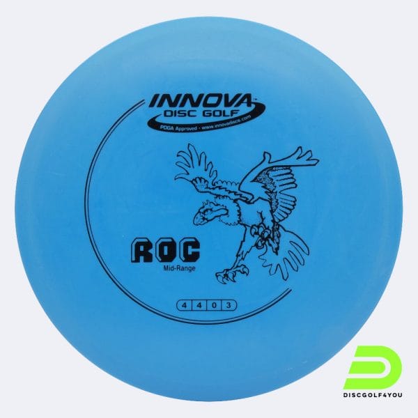 Innova Roc in blau, im DX Kunststoff und ohne Spezialeffekt