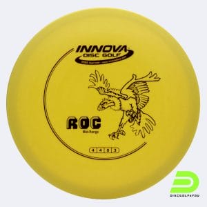 Innova Roc in gelb, im DX Kunststoff und ohne Spezialeffekt