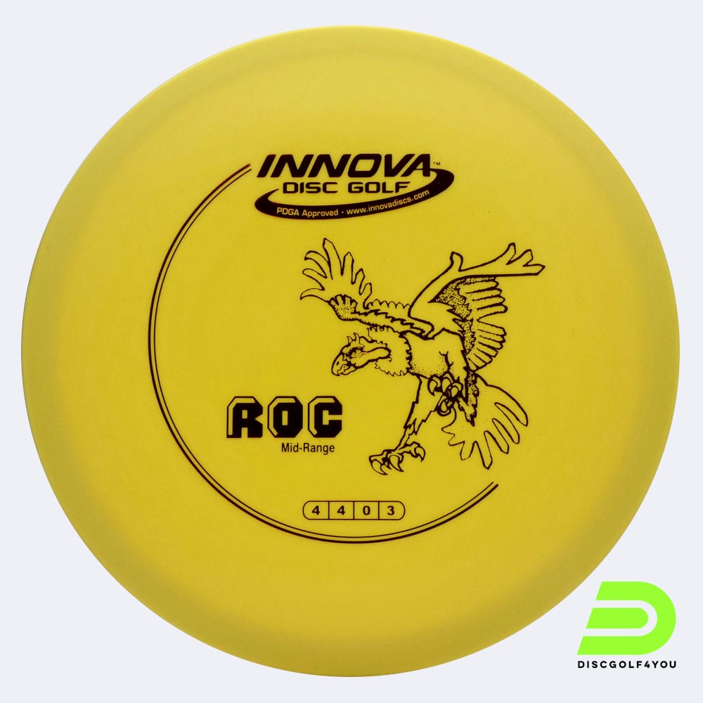 Innova Roc in gelb, im DX Kunststoff und ohne Spezialeffekt