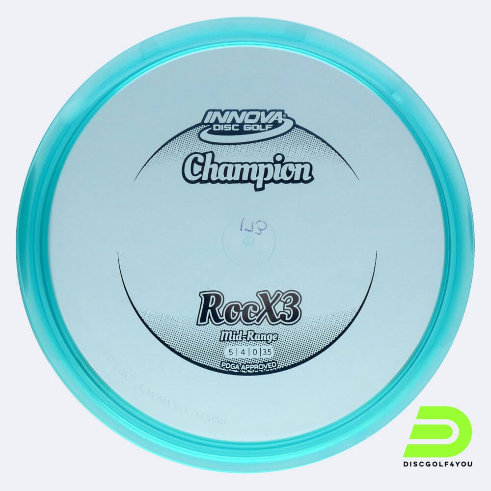 Innova RocX3 in blau, im Champion Kunststoff und ohne Spezialeffekt