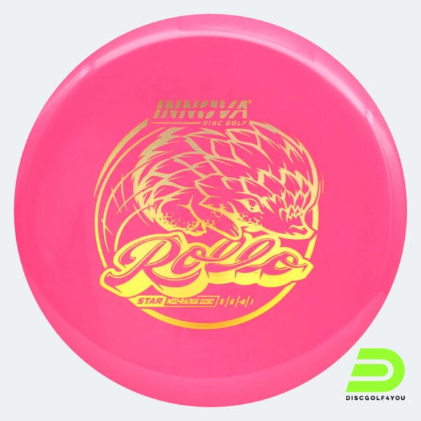 Innova Rollo in pink, star plastic