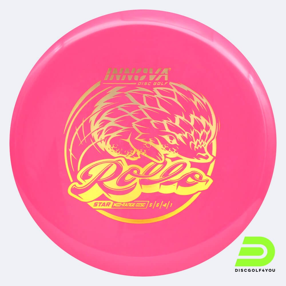 Innova Rollo in pink, star plastic