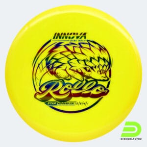 Innova Rollo in yellow, star plastic